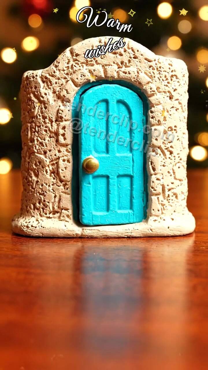 Warm wishes: Confetti Door