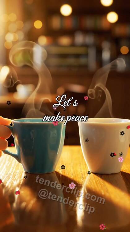 Let’s make peace: two cups come together again