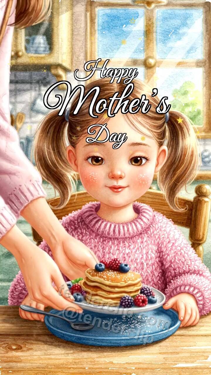 Happy Mother’s Day: breakfast appears before being asked