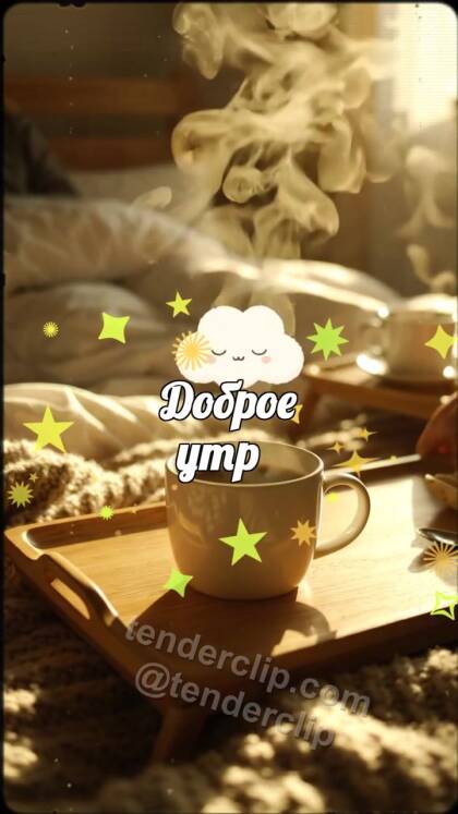 Доброе утро: Кофе под одеялом