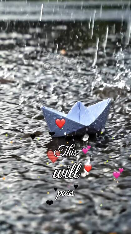 This will pass: puddle reflects sky