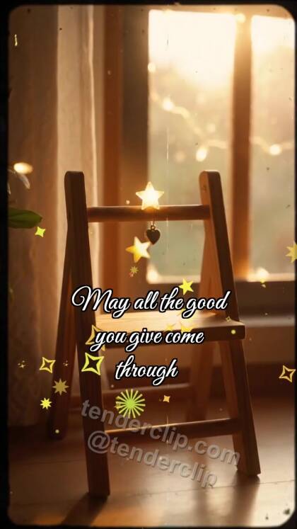 Thank you: Ladder Holds Star