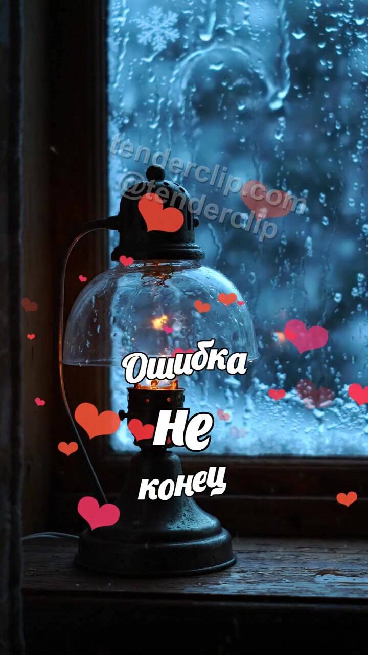 Ошибка не конец: огонёк ждёт у окна