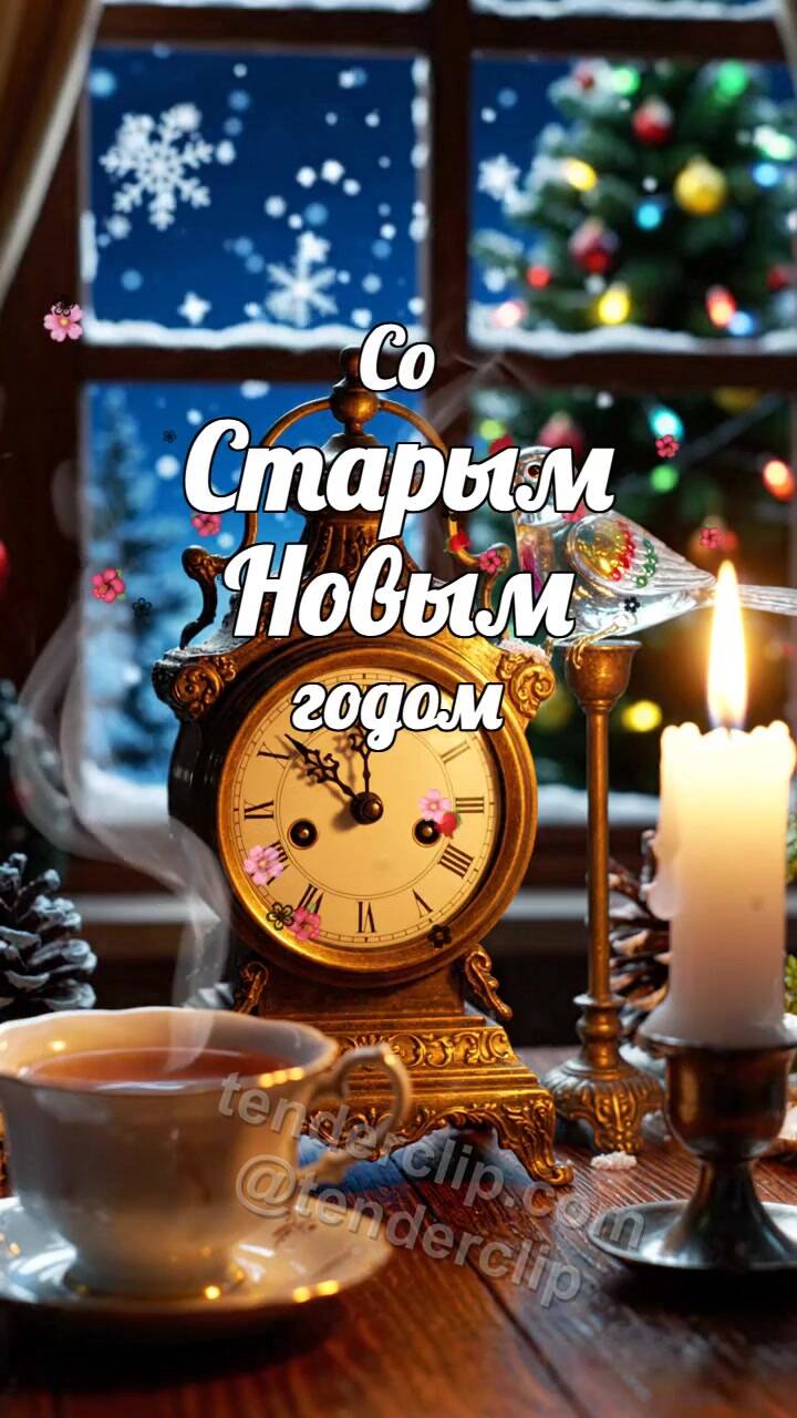 Со Старым Новым годом: старые часы оживает первым