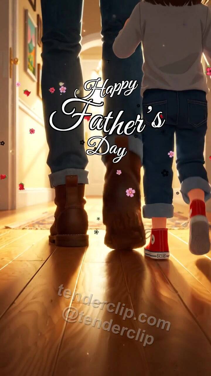 Happy Father’s Day: big boots and small steps