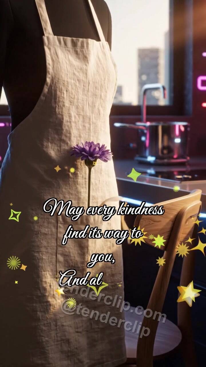 Happy Mother’s Day: Apron Holds Heart