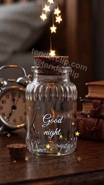Good night: Star Jar Bedside