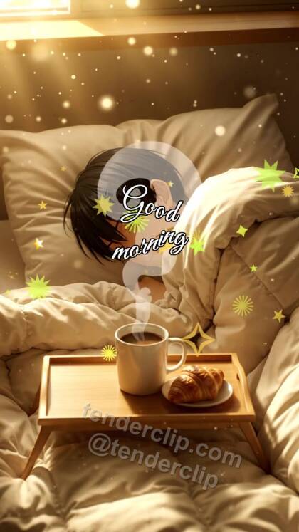 Good morning: Coffee Under the Blanket