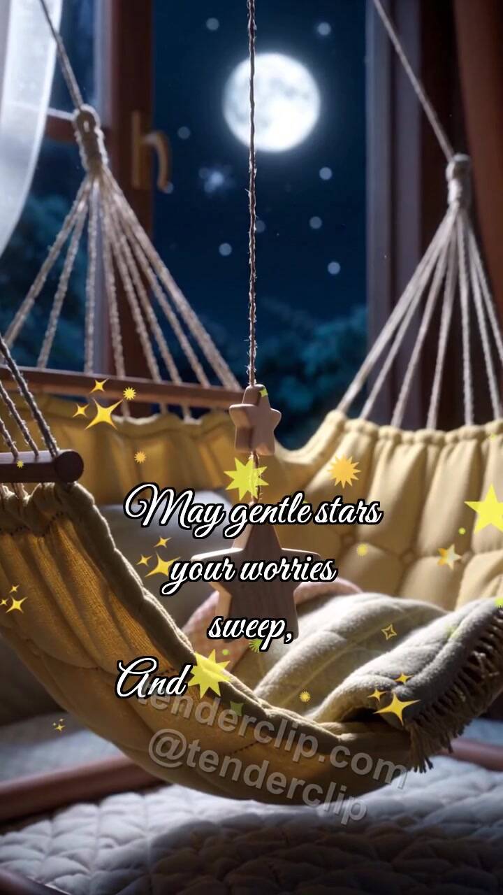 Good night: Hammock Rocks Star
