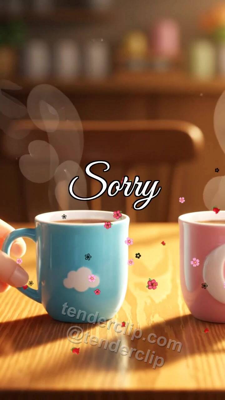 Sorry: two cups come together again