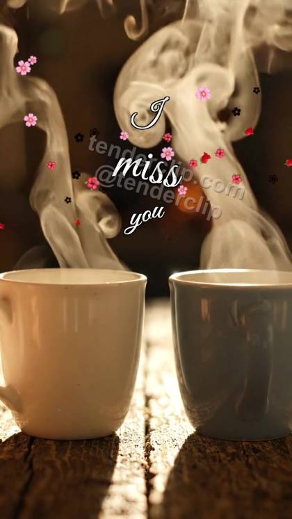 I miss you: two cups reunite