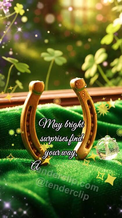 St Patrick’s Day: Horseshoe Rocks Dew