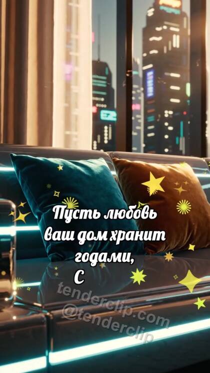 С годовщиной свадьбы: Подушки встречают рассвет