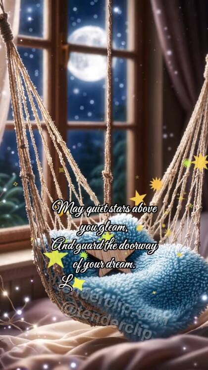 Good night: Hammock Rocks Star