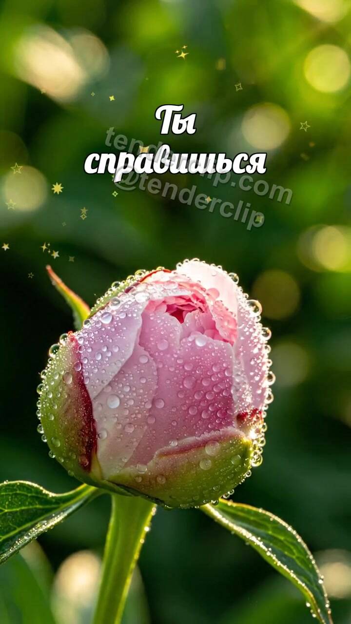 Ты справишься: бутон раскрывается