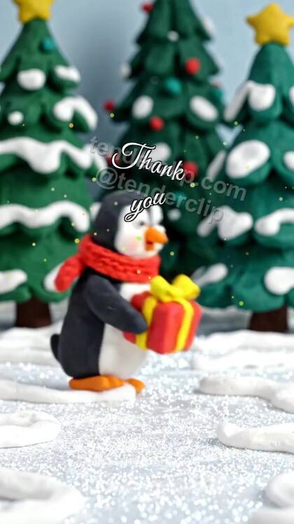 Thank you: Penguin Present