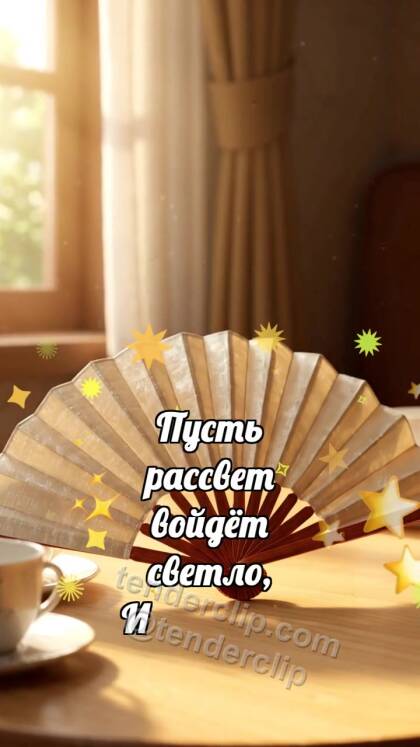 Доброе утро: Веер открывает утро