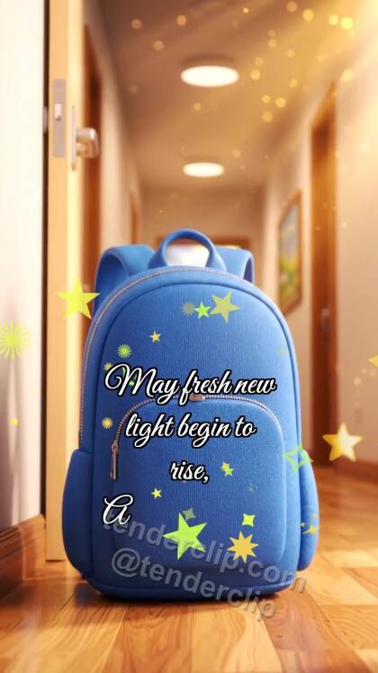 Happy Knowledge Day: Backpack Catches Star