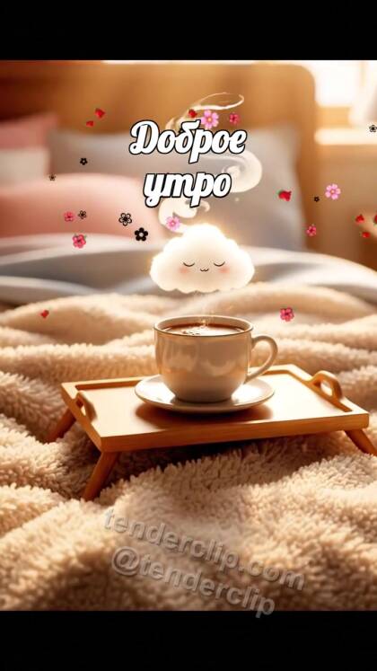 Доброе утро: Кофе под одеялом