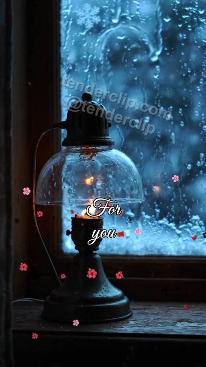 For you: small light waits at a window