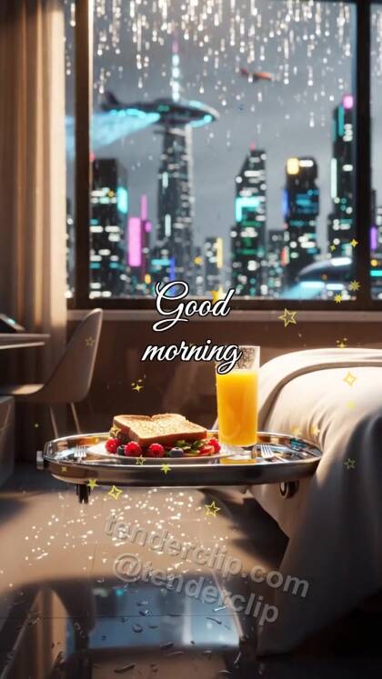 Good morning: Breakfast with a Bow