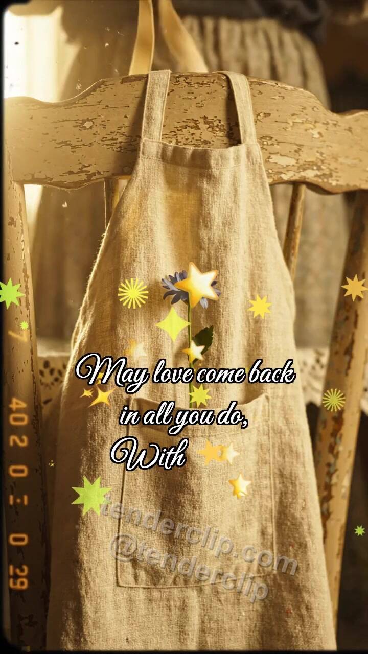 Happy Mother’s Day: Apron Holds Heart