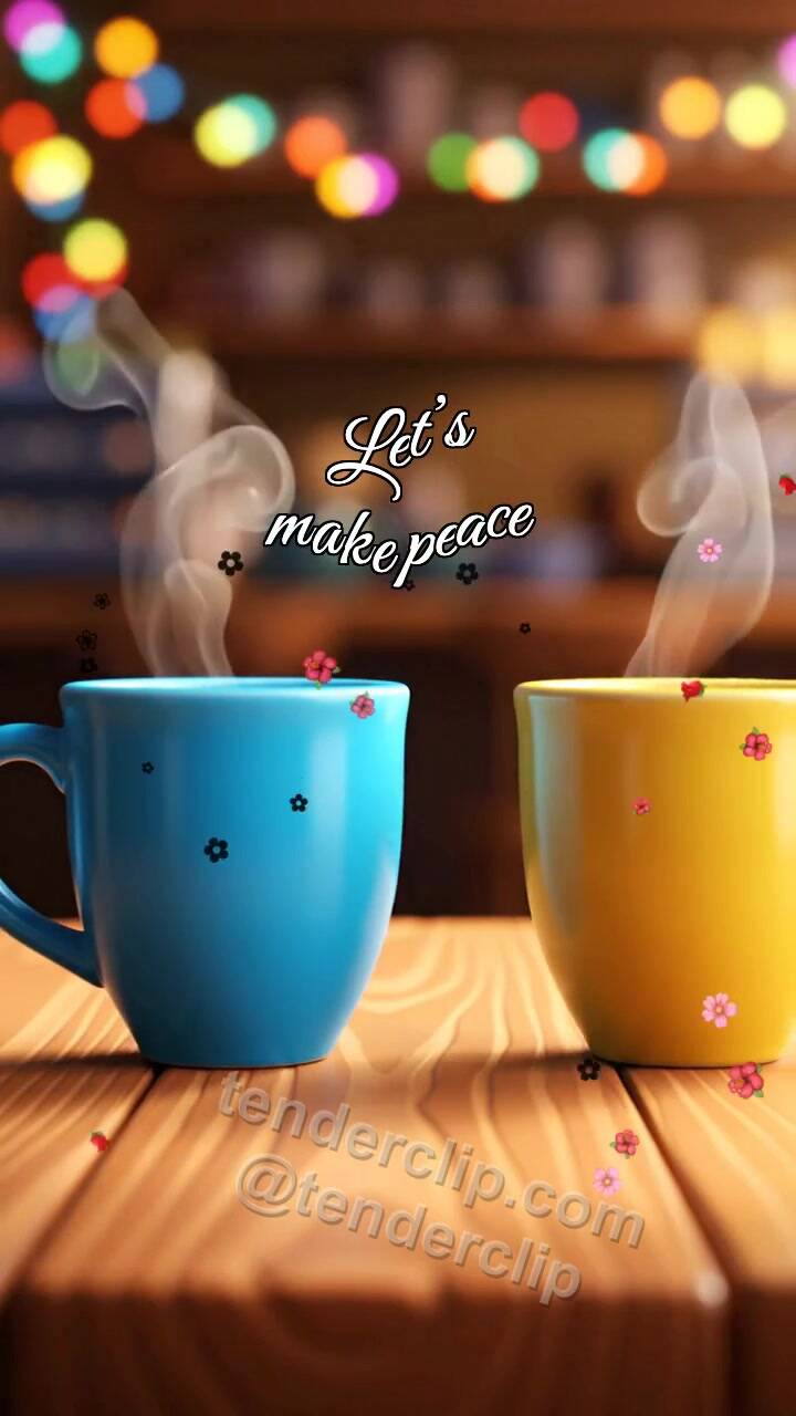 Let’s make peace: two cups come together again