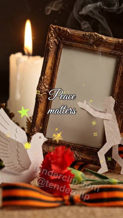 Peace matters: tiny helper brings the symbol