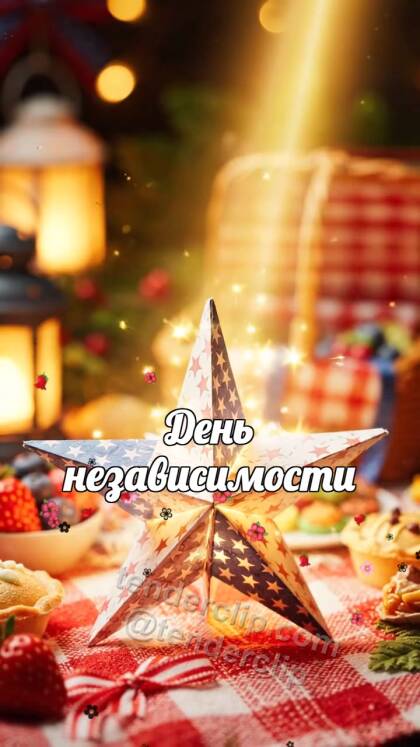 День независимости: бумажная звезда оживает первым