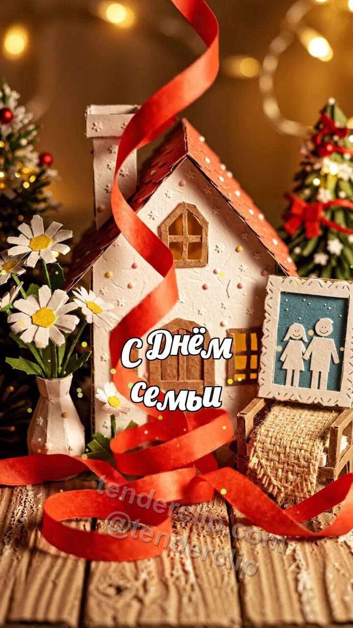 С Днём семьи: лента исправляет украшение