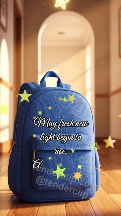 Happy Knowledge Day: Backpack Catches Star