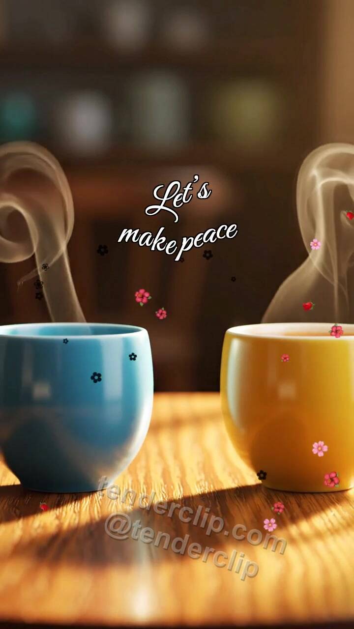 Let’s make peace: two cups come together again