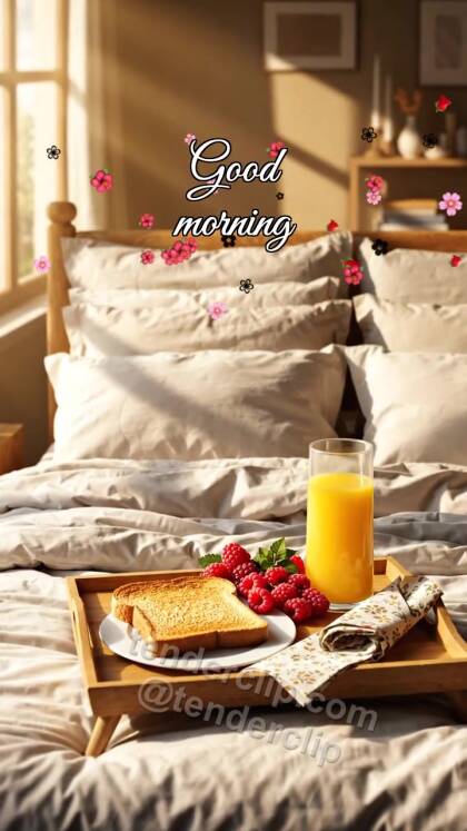 Good morning: Breakfast with a Bow