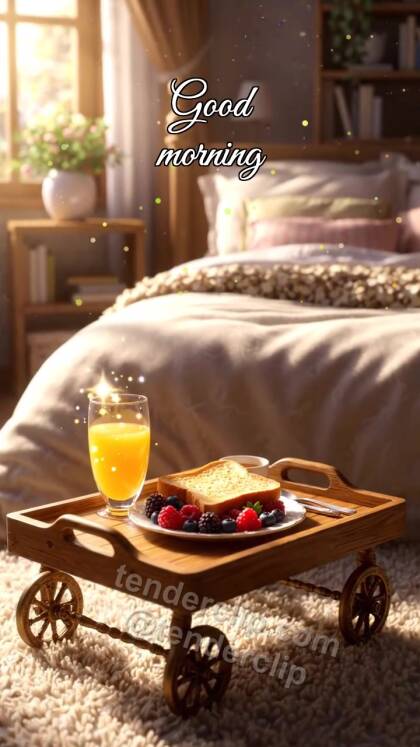 Good morning: Breakfast with a Bow