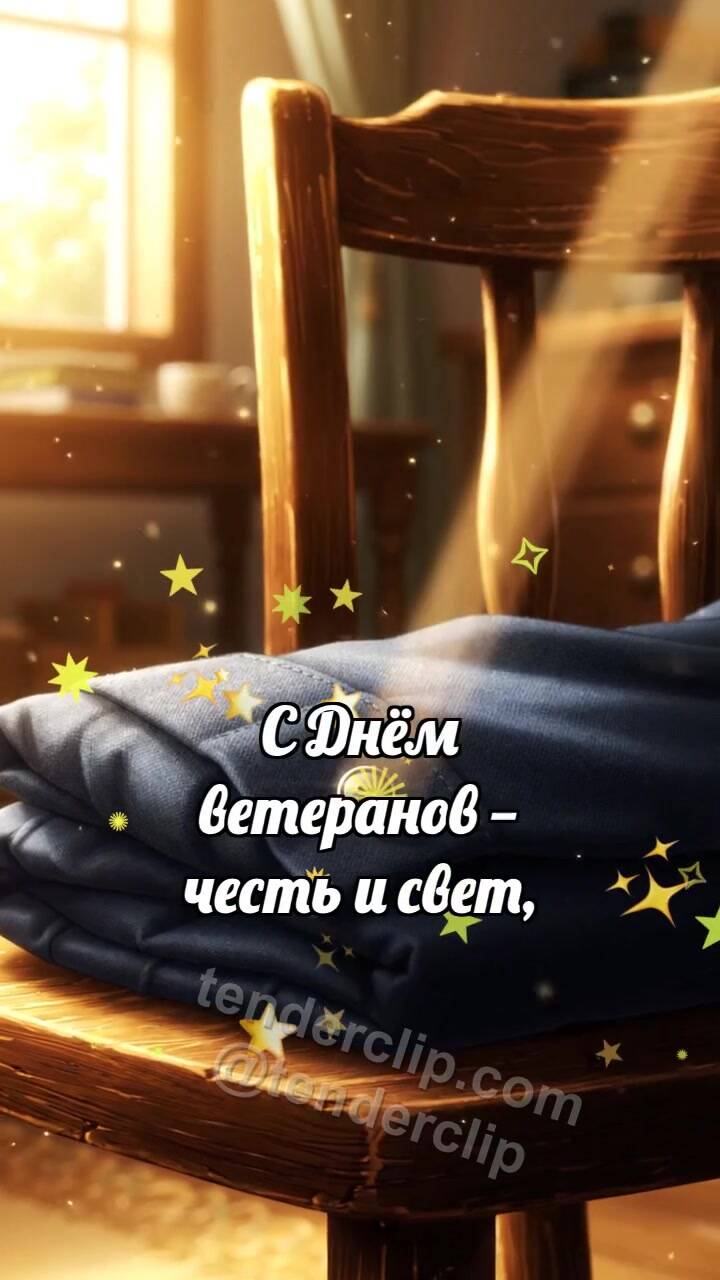 С Днём ветеранов: Пуговица ловит рассвет