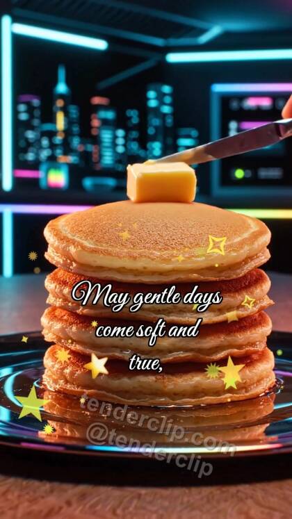 Happy Maslenitsa: Pancake Catches Butter