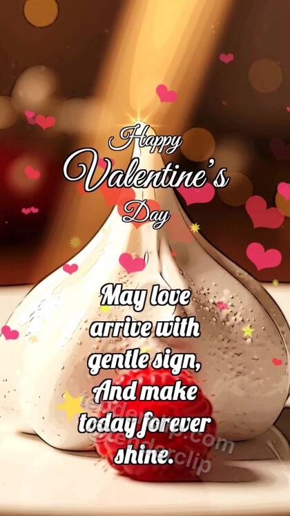 Happy Valentine’s Day: Meringue Melts Heart