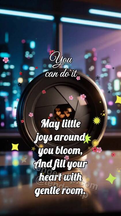You can do it: Aperture Gathers Light