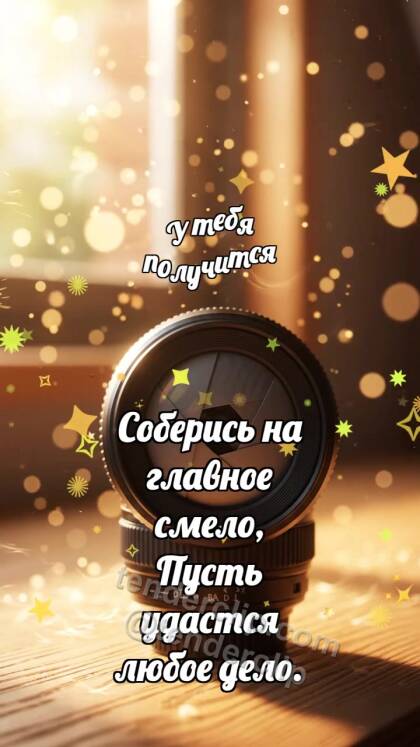 У тебя получится: Диафрагма собирает свет