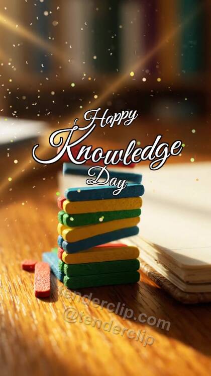 Happy Knowledge Day: Counting Sticks Catch Ray