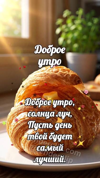 Доброе утро: Круассан раскрывает слой