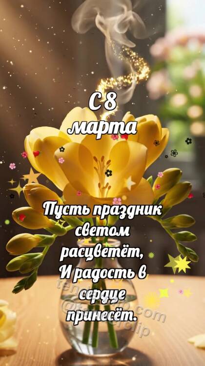С 8 марта: Фрезия выпускает аромат