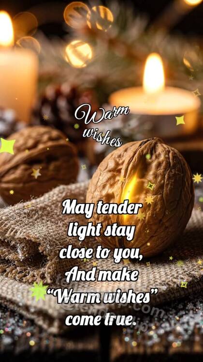 Warm wishes: Walnut Shares Warmth