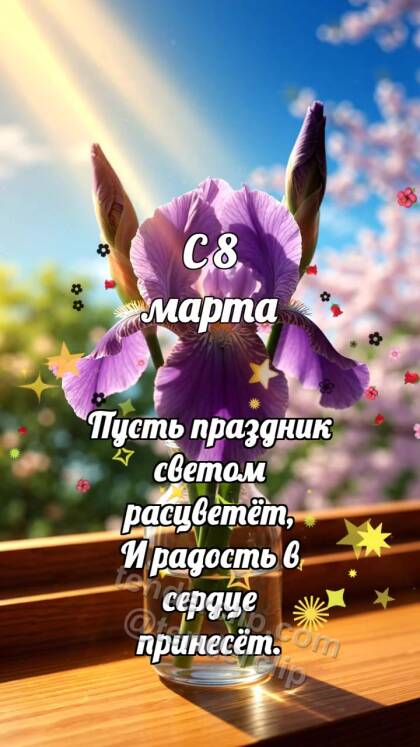 С 8 марта: Ирис раскрывает тень