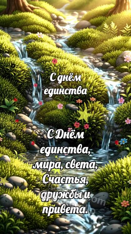 С днём единства: Ручейки встречаются вместе