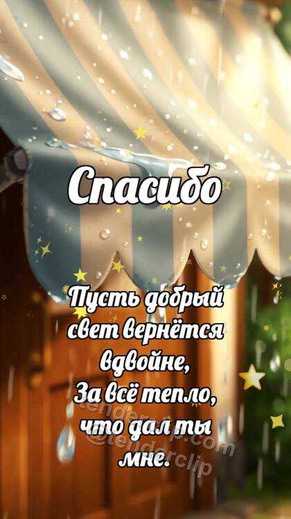 Спасибо: Козырёк держит дождик