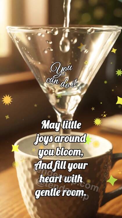 You can do it: Funnel Gathers Drops