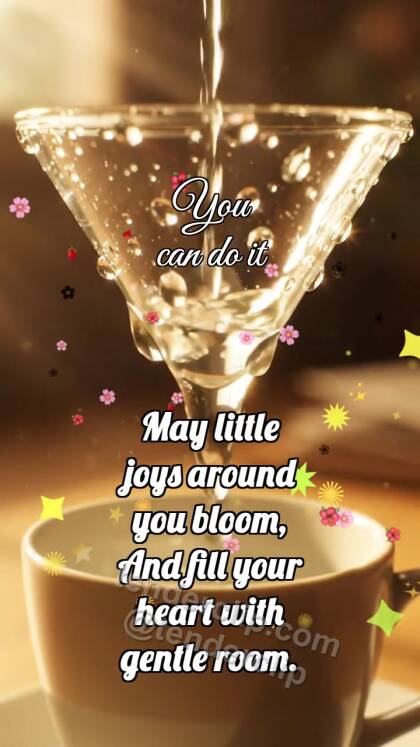 You can do it: Funnel Gathers Drops