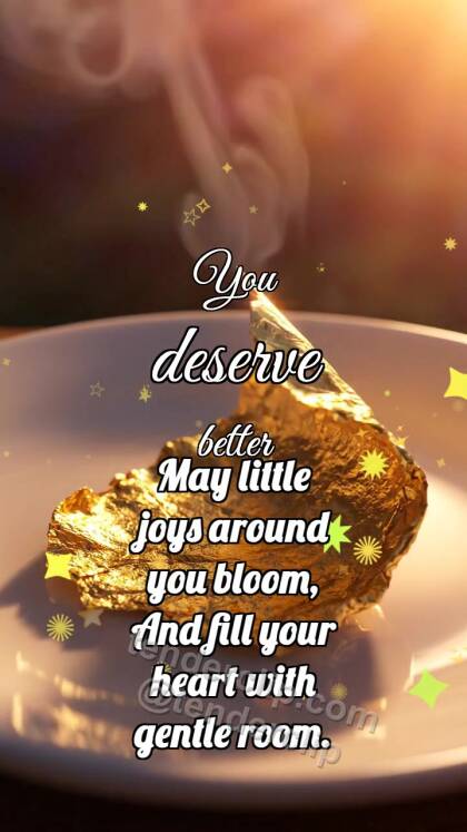 You deserve better: Gold Leaf Rises