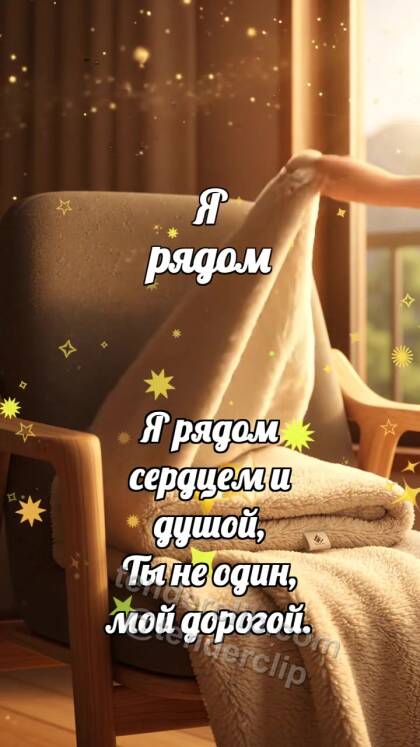 Я рядом: Тёплый плед ждёт